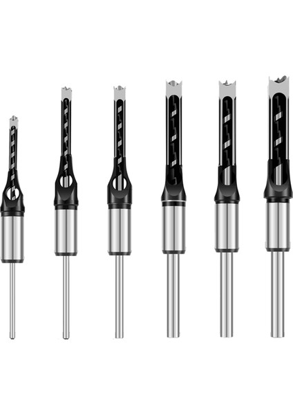 Kare Delik Matkap Döküm Profesyonel Hassas Ağaç Işleme Aracı Matkap Bit Elektrikli Matkap Için (Yurt Dışından)