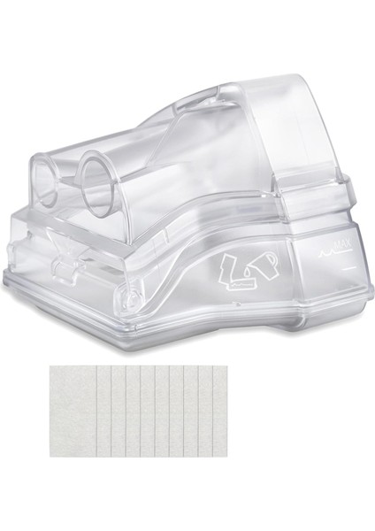 Resmed Airsense 10/ Aircurve Için Yedek Su Odası 10 380ML Filtrelerle Su Küveti Cpap Su Deposu (Yurt Dışından)
