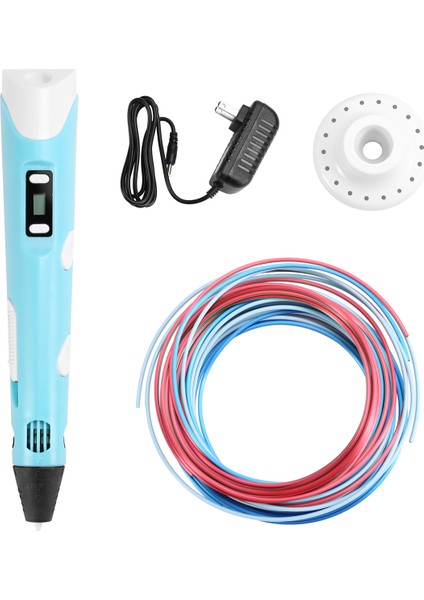 3D Baskı Kalemi Ekranlı 3D Çok Fonksiyonlu Fırça Pla Filamentli Çocuk Çizim Abd Fişi Için Uygun (Yurt Dışından)