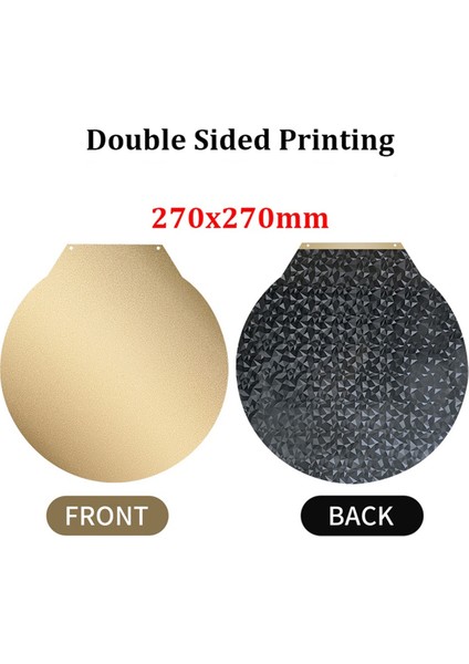 Flsun Süper Yarışçı Peı Için Flsun Sr 270MM Manyetik Yay Çelik Sac, A (Yurt Dışından) indirimleri