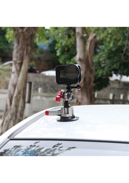 3 Inç Otomobil Fotoğrafı Vantuz Birinci Şahıs Perspektif Perspektif, Gopro Aksesuarları Için Uygun Araba Montajı Titanyum (Yurt Dışından)