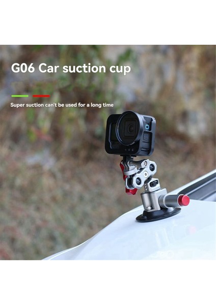 3 Inç Otomobil Fotoğrafı Vantuz Birinci Şahıs Perspektif Perspektif, Gopro Aksesuarları Için Uygun Araba Montajı Titanyum (Yurt Dışından) modelleri