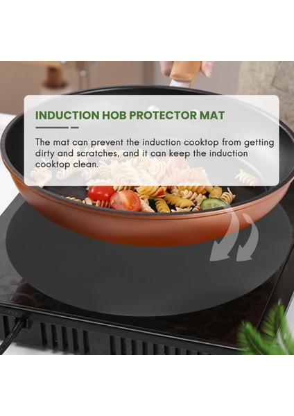 Elektrikli Indüksiyon Hob Koruyucu Mat Anti-Kayma Mat Silikon Ocak Çekme Koruyucusu Kapak Isı Yalıtımlı Mat 2 Paket (Yurt Dışından) fiyatları