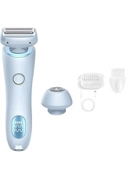 Kadınlar Için Elektrikli Tıraş Makineleri 2'si 1 Arada Bikini Bölgesi Düzeltici Yüz Tıraş Makineleri (Yurt Dışından)