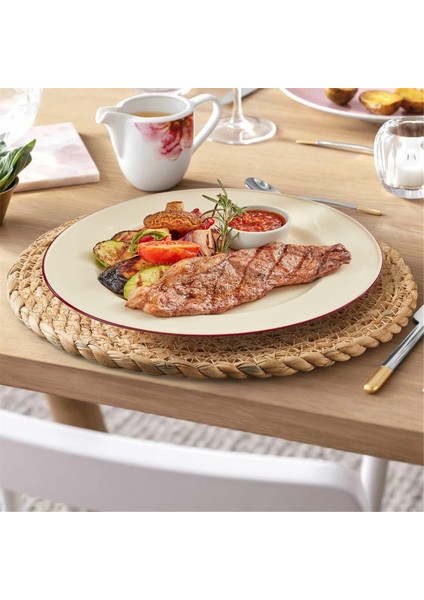 Yuvarlak Dokuma Placemats 10, 12 Inç Boho Rattan Placemats El Dokuma Placemats, Yemek Masası, Ev, Düğün (Yurt Dışından) fiyatları