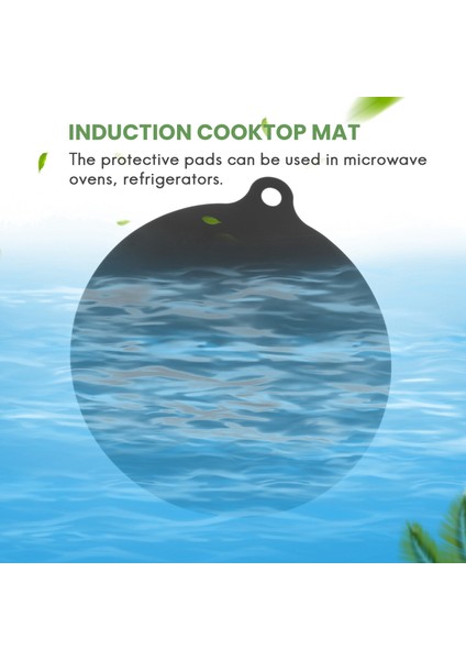 Elektrikli Indüksiyon Hob Koruyucu Mat Anti-Kayma Mat Silikon Ocak Çekme Koruyucusu Kapak Isı Yalıtımlı Mat 2 Paket (Yurt Dışından) fırsatları