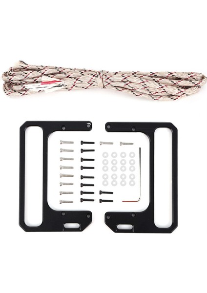 Xiegu X6100 Alüminyum Alaşımlı Yan Tutamaç Için Radyo Kalkanı Kasa Tutamağı Radyo Braketi (Yurt Dışından)