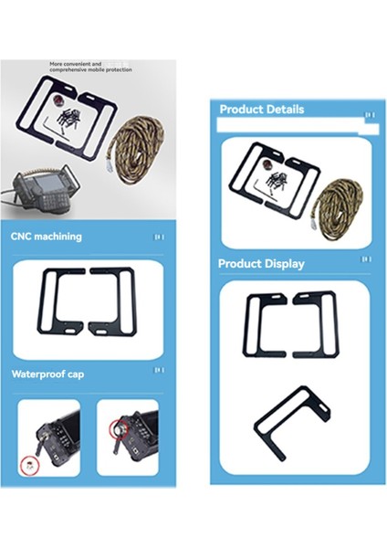 Xiegu X6100 Alüminyum Alaşımlı Yan Tutamaç Için Radyo Kalkanı Kasa Tutamağı Radyo Braketi (Yurt Dışından) fırsatları