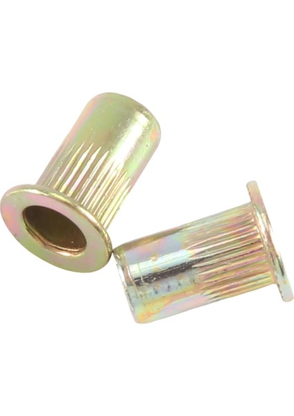 50 Pcs M10/M12/M8/M5/M6/M4/M4 Düz Kafa Perçin Somun Mobilya Dekorasyon Aleti (M4) (Yurt Dışından)