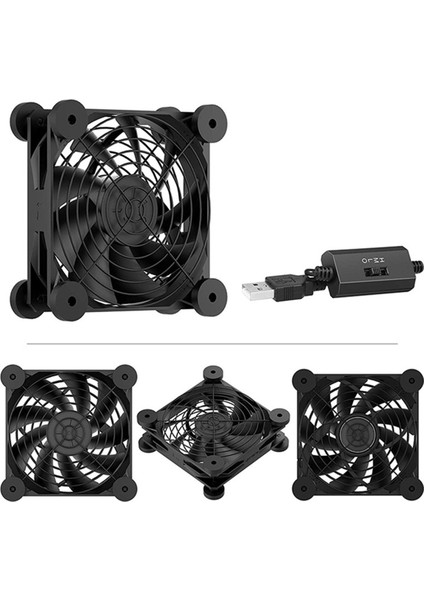 Bilgisayar Pc Kılıf Fan Fan USB Powered 5V Sessiz Şasi Soğutucu Yönlendirici Soğutma Vidaları Koruyucu Net D (Yurt Dışından) indirimleri