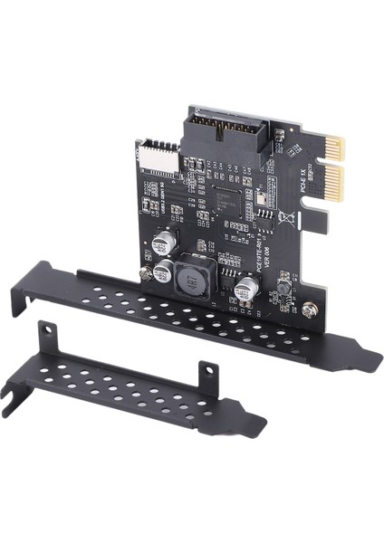 Pcı-E 1x-Usb 3.2 Gen1 5gbps 20PIN Ön Panel Başlığı (C Tipi Ön Panel Başlığına) Ön Panel Konnektör Yükseltici Kartı (Yurt Dışından) fiyatları