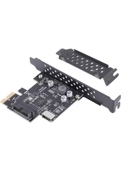 Pcı-E 1x-Usb 3.2 Gen1 5gbps 20PIN Ön Panel Başlığı (C Tipi Ön Panel Başlığına) Ön Panel Konnektör Yükseltici Kartı (Yurt Dışından) modelleri