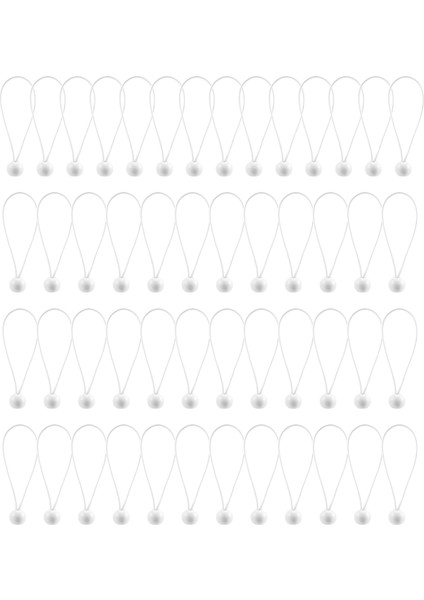50 Pcs Bungee Kablosu Topları Elastik Bağlar Bungee, Çeneler, Çadırlar Pankartları, Bayrak Direkleri, Muşamba (Beyaz) Için Bağları Değiştirir (Yurt Dışından) modelleri