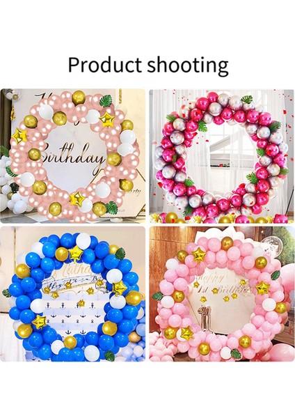 Yüzük Balon Kemeri, Dıy Çelenk Çerçevesi, Arka Plan Sahibi, Daire Balon Standı, Düğün, Doğum Günü Partisi Dekor, 180CM (Yurt Dışından) fırsatları