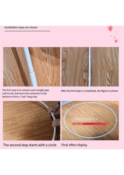 Yüzük Balon Kemeri, Dıy Çelenk Çerçevesi, Arka Plan Sahibi, Daire Balon Standı, Düğün, Doğum Günü Partisi Dekor, 180CM (Yurt Dışından) indirimleri