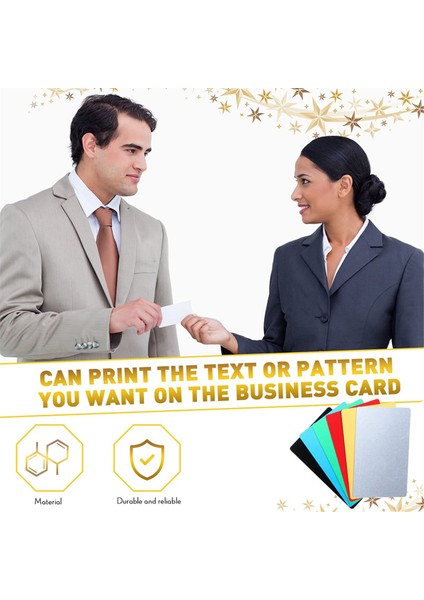 550 Pcs Metal Kartvizler Gravür Alüminyum Plakalar Çok Amaçlı Metal Sayfaların Üretilmesi Için 0.01 Inç Kalınlığında, Çok Renkli (Yurt Dışından) modelleri