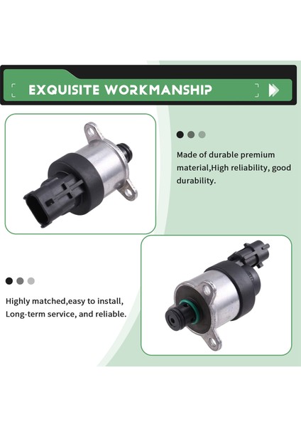 Ekskavatör Parçaları Yakıt Basınç Regülatörü Dozaj Valfi 8204M40SCU 0928400647 (Yurt Dışından) indirimleri