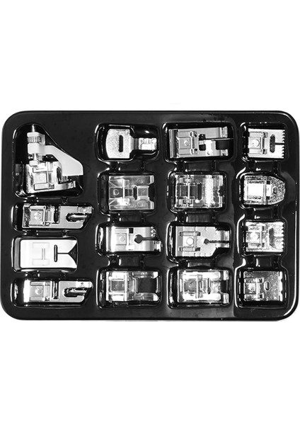 16 Adet Dikiş Makinesi Baskısı Ayakları Seti, Dikiş Makinesi Ayağı Kardeşi Için Uygun, Şarkıcı/janome/babylock (Yurt Dışından)
