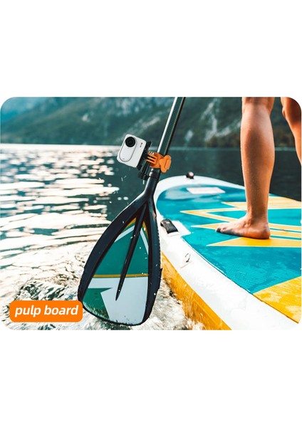 Eylem Kamera Montajı Ayarlanabilir Mini Esnek Braket Djı Action 5 Pro Gopro 13 INSTA360 Go 3s Aksesuarları Siyah (Yurt Dışından) modelleri