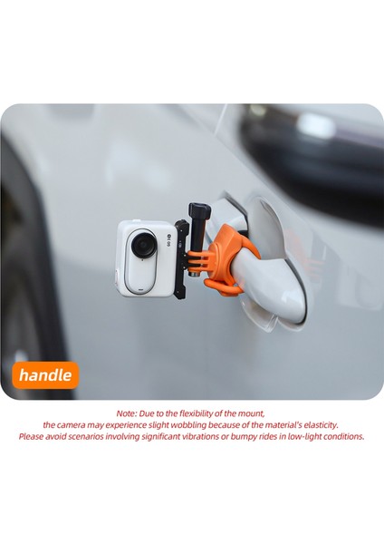 Eylem Kamera Montajı Ayarlanabilir Mini Esnek Braket Djı Action 5 Pro Gopro 13 INSTA360 Go 3s Aksesuarları Siyah (Yurt Dışından) fırsatları