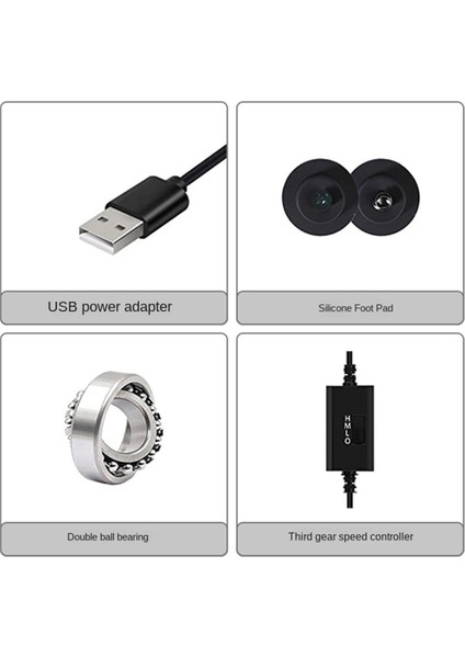 Bilgisayar Pc Kasa Fan Fan USB Powered 5V Sessiz Şasi Soğutucu Yönlendirici Soğutma Vidaları Koruyucu Net (Yurt Dışından) modelleri