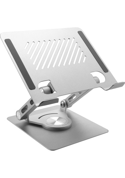 360 Derece Dönen Dizüstü Bilgisayar Standı Ergonomik Kaldırma Stand Tablet Stand Soğutma Standı Dönebilir Tablet Masaüstü Stand (Yurt Dışından)