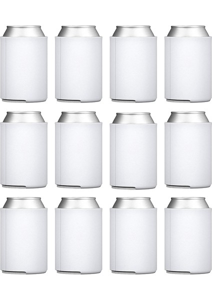 12PCS Boş Bira Kutu Soğutucular, Dıy Kişiselleştirilmiş Süblimasyon Kolları, Bekarlığa Veda Partileri, Komik Parti Lehine (Yurt Dışından)