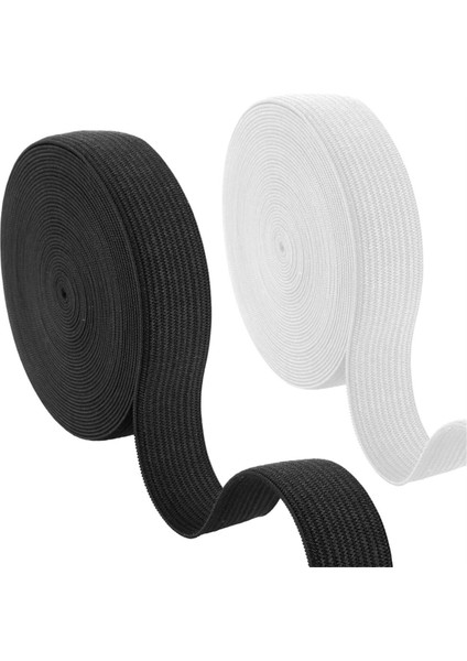 2 Adet Örgü Dikiş Için Elastik Bantlar Dikme Streç Düz Elastik Kord Geniş Örgülü Elastik Makara Diy Işçilik Aletleri (Yurt Dışından)