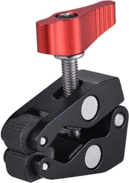 Mafsallı Kol Yengeç Pençesi Süper Kelepçe Klipsi Tutucu Studio Flash Işık Kamera Tripod Monopod (Yurt Dışından)
