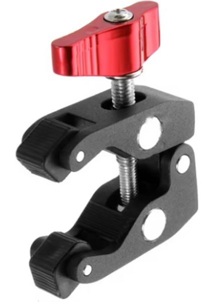 Mafsallı Kol Yengeç Pençesi Süper Kelepçe Klipsi Tutucu Studio Flash Işık Kamera Tripod Monopod (Yurt Dışından) modelleri