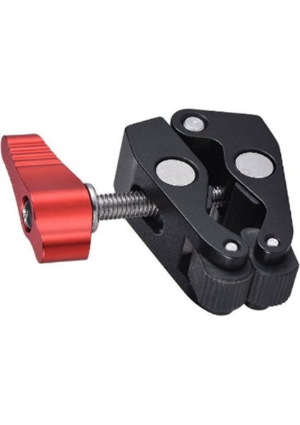 Mafsallı Kol Yengeç Pençesi Süper Kelepçe Klipsi Tutucu Studio Flash Işık Kamera Tripod Monopod (Yurt Dışından) indirimleri