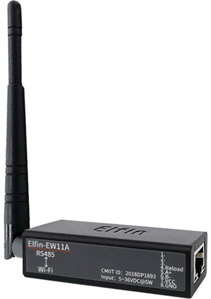 Elfin Seri Port RS485-WIFI Cihaz Sunucu Modülü Dönüştürücü ELFIN-E-EW11A Modbus Protokolü Veri Aktarımı Wıfı Aracılığıyla (Yurt Dışından) fiyatları