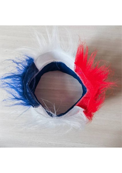 5 Adet Mavi Beyaz Kırmızı Headgear Evrensel Maç Futbol Maçı Için Sahne, Festival Etkinlikleri, 2024 Maç (Yurt Dışından) modelleri