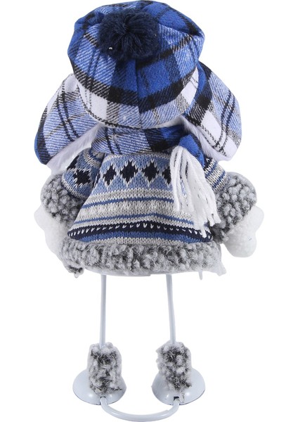 Noel Hediyeleri - Animasyonlu Sevimli Peluş Bebek Koleksiyon Heykelcik, Noel Yatak Odası Için Salıncak Dekoru Masa Masaüstü C (Yurt Dışından) indirimleri