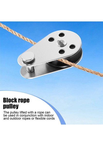 Adet Paslanmaz Çelik M25 Kasnak Bloğu Asılı Tel Çekme Tekerleği Kaldırma Tel Halat Kablo Makarası Silindiri (Yurt Dışından) indirimleri