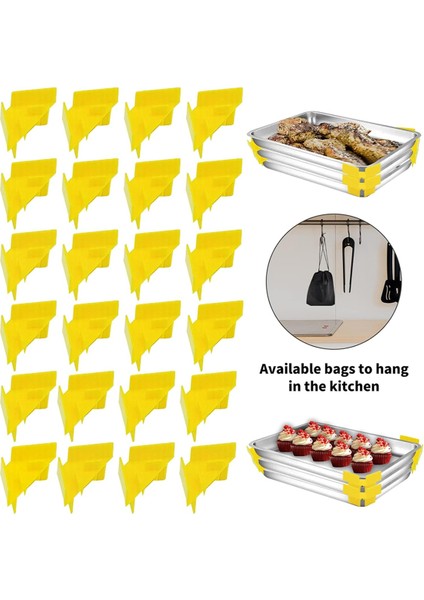 Tepsi Istifleyicileri, 24 Adet Tray Istifleyicileri, Hasat Sağ Dondurucu Kurutucu Aksesuarları Için Tray Istifleyiciler Setleri Dolap Kiler (Yurt Dışından) fiyatları