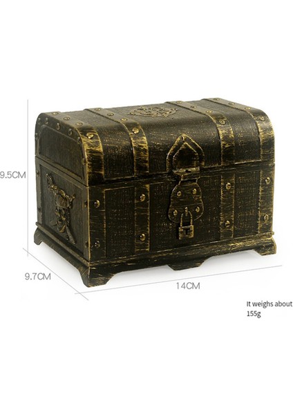 Bronz Square Cover Hunt Pirate Gizli Kutu Plastik Dekoratif Ev Oyunu Çocuklar Için Retro Parti Dekorasyon Hediyeleri (Yurt Dışından) fırsatları