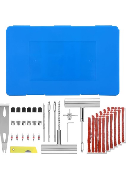 58 Parçalı Evrensel Lastik Tamir Aletleri, Lastik Tamir Seti, Kullanımı Kolay (Yurt Dışından)