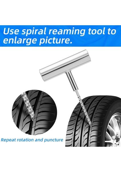 58 Parçalı Evrensel Lastik Tamir Aletleri, Lastik Tamir Seti, Kullanımı Kolay (Yurt Dışından) fırsatları