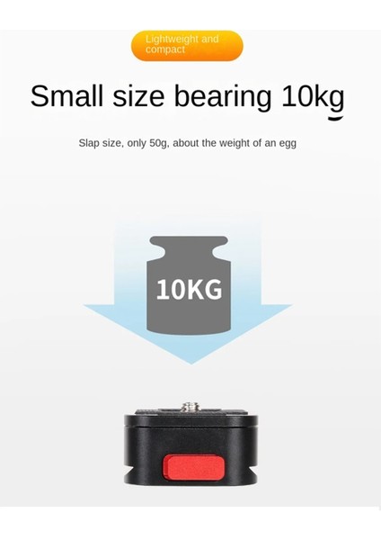 Evrensel Hızlı Serbest Bırakma Taşınabilir Stabilizatör Tripod Slayt Rayı Gopro Eylem Kamera Stand Ptz Hızlı Bırakma Base B (Yurt Dışından) fiyatları