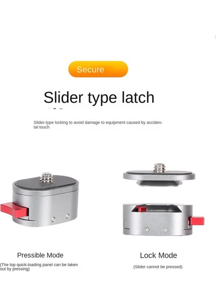 Evrensel Hızlı Serbest Bırakma Taşınabilir Stabilizatör Tripod Slayt Rayı Gopro Eylem Kamera Stand Ptz Hızlı Bırakma Base B (Yurt Dışından) indirimleri