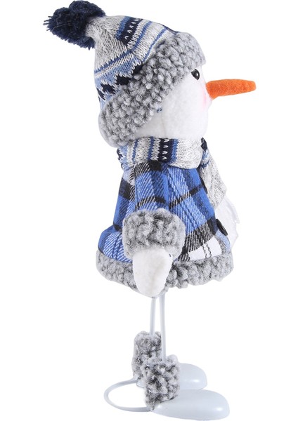 Noel Hediyeleri - Animasyonlu Sevimli Peluş Bebek Koleksiyon Heykelcik, Noel Yatak Odası Için Salıncak Dekoru Home Masa Masaüstü A (Yurt Dışından) modelleri