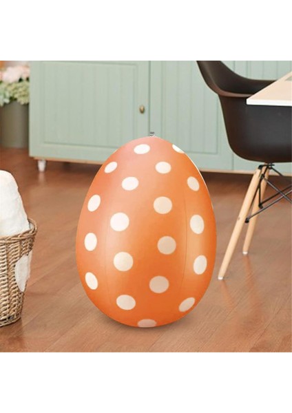 Şişirilebilir Paskalya Yumurtaları, Paskalya Yumurtaları, Paskalya Dekorasyonu Paskalya Yumurtaları Açık Paskalya Yumurtaları Dekorasyon Turuncu (Yurt Dışından) fırsatları