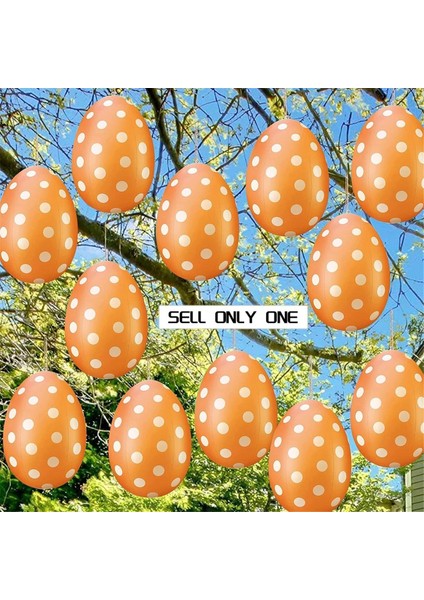 Şişirilebilir Paskalya Yumurtaları, Paskalya Yumurtaları, Paskalya Dekorasyonu Paskalya Yumurtaları Açık Paskalya Yumurtaları Dekorasyon Turuncu (Yurt Dışından) indirimleri