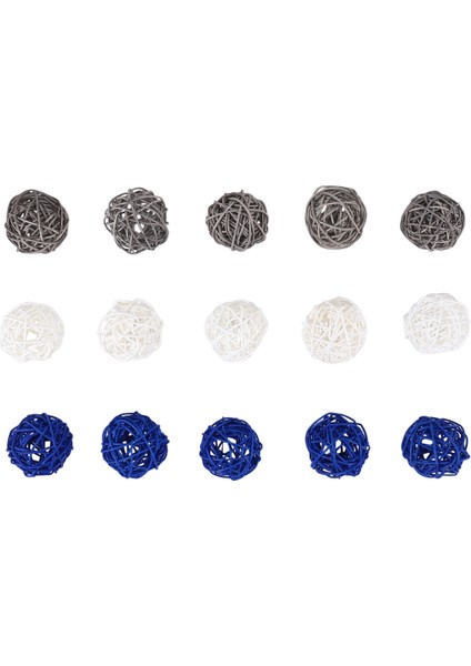 15PCS Rattan Topları Dekoratif Top Küre Vazo Dolgu Maddeleri Masa Dekoru, Tavan Orb Asma Topu Süslemeleri Için (Yurt Dışından) fiyatları
