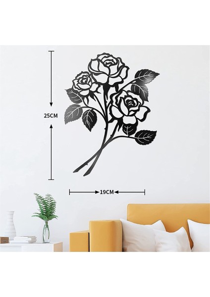 Duvar Dekoru Demir Rasyon Metal Dekorasyon Duvar Asılı Metal Duvar Sanat Odası Dekorasyon Duvar Dekor Metal Gül (Yurt Dışından) modelleri