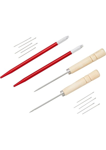 Bebek Saçı Için 14 Parça Yeniden Köklendirme Aleti 0,5-0,7 mm Örgü Şişleri S (Yurt Dışından)