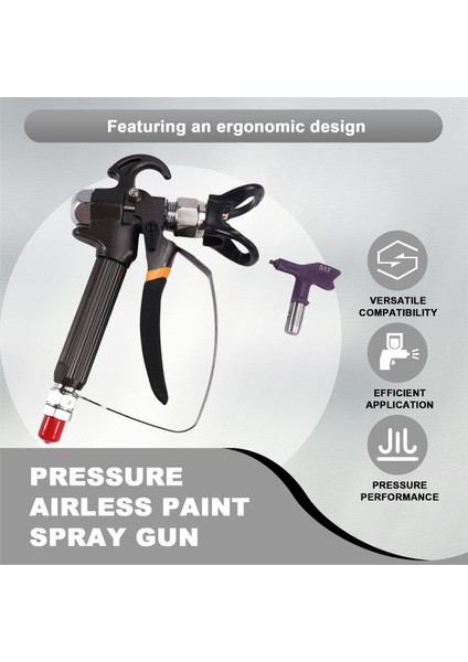 Wagner Pompa Püskürtücüsü Için Yüksek Basınçlı Havasız Boya Püskürtme Tabancası (Yurt Dışından) fırsatları