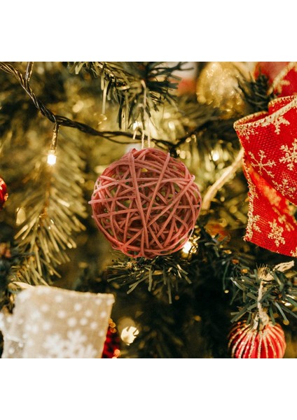 12PCS Rattan Topları Dekoratif Top Küre Vazo Dolgu Maddeleri Masa Dekoru, Tavan Küre Asma Topu Dekorasyonlar Için (Yurt Dışından) indirimleri