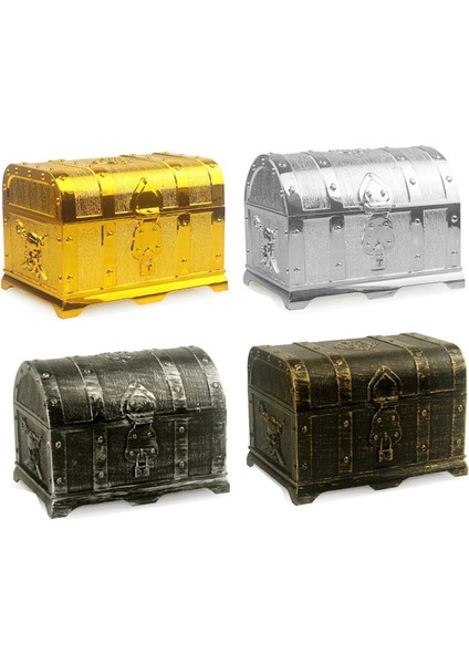 Pirate Hunt Korsan Gizli Kutu Plastik Dekoratif Ev Oyunu Çocuklar Için Retro Parti Dekorasyon Hediyeleri (Yurt Dışından) modelleri
